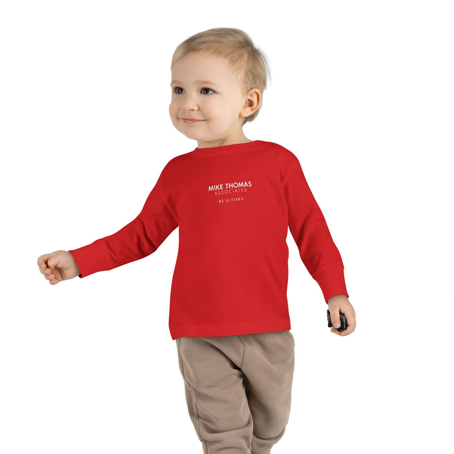 Toddler Long Sleeve Tee, Soft Cotton Tee, Playful Outfit, Kids Casual Wear, Gift for Toddlers, Toddler Fashion