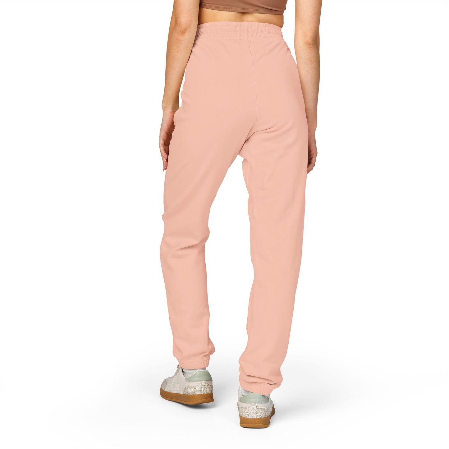 Cozy Women Garment-Dyed Sweatpants – Mike Thomas Pink Logo