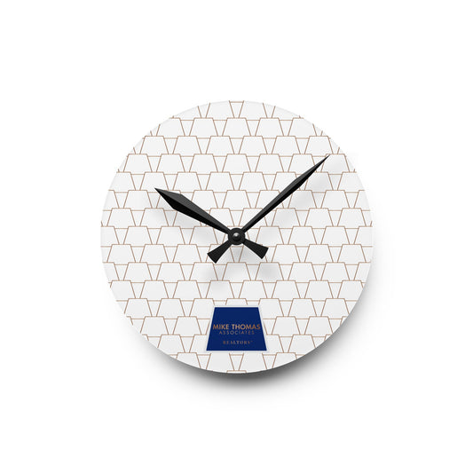 Stylish Acrylic Wall Clock, Modern Home Decor, Minimalist Wall Art, Unique Gift for Housewarming, Elegant Timepiece