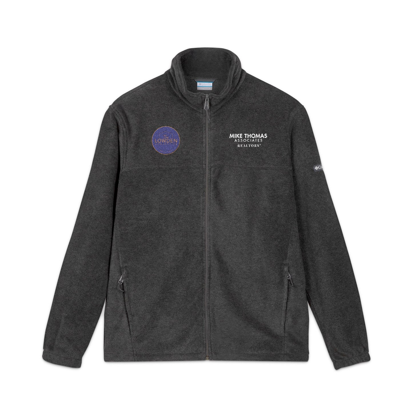 Columbia Cozy Unisex Fleece Jacket | Custom Embroidered | Perfect for Outdoor Activities, Winter Wear, Travel Gear - Lowden