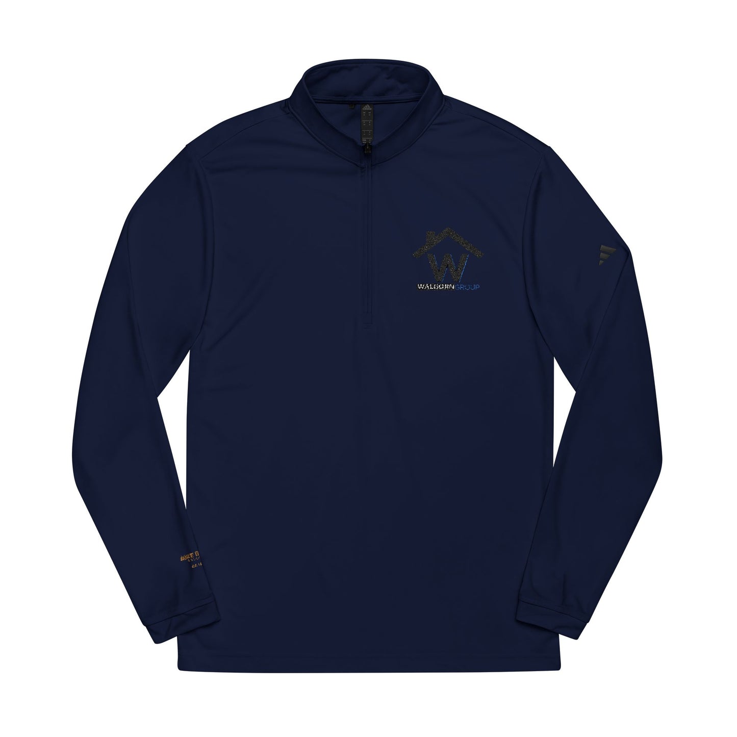 Custom Embroidered adidas® Quarter-Zip Pullover with Team Logos - Walborn Group