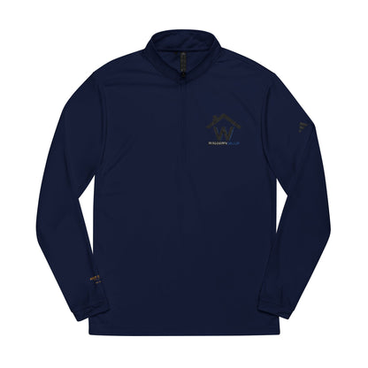Custom Embroidered adidas® Quarter-Zip Pullover with Team Logos - Walborn Group