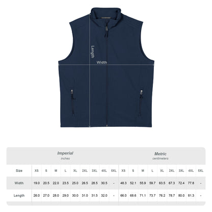 Men's Soft Shell Vest – Lightweight Windproof Work & Outdoor Layer