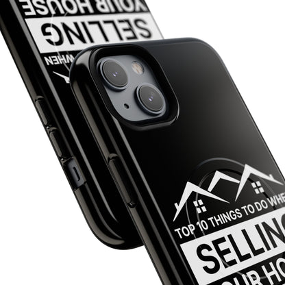 Professional Magnetic Case with Slogan Top 10 Things to Do When Selling