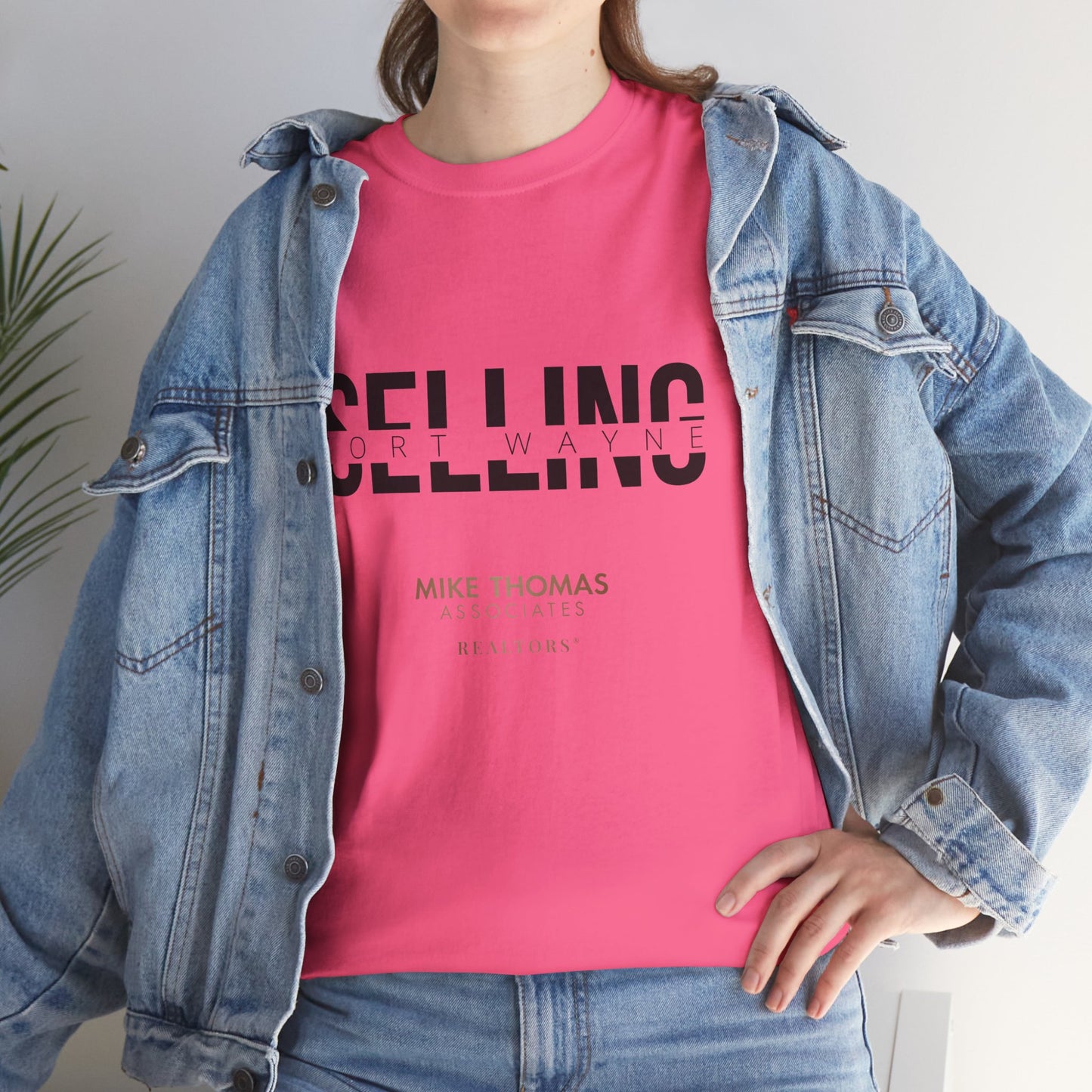 Unisex Heavy Cotton Tee - Selling Fort Wayne Design - Indiana Home Match
