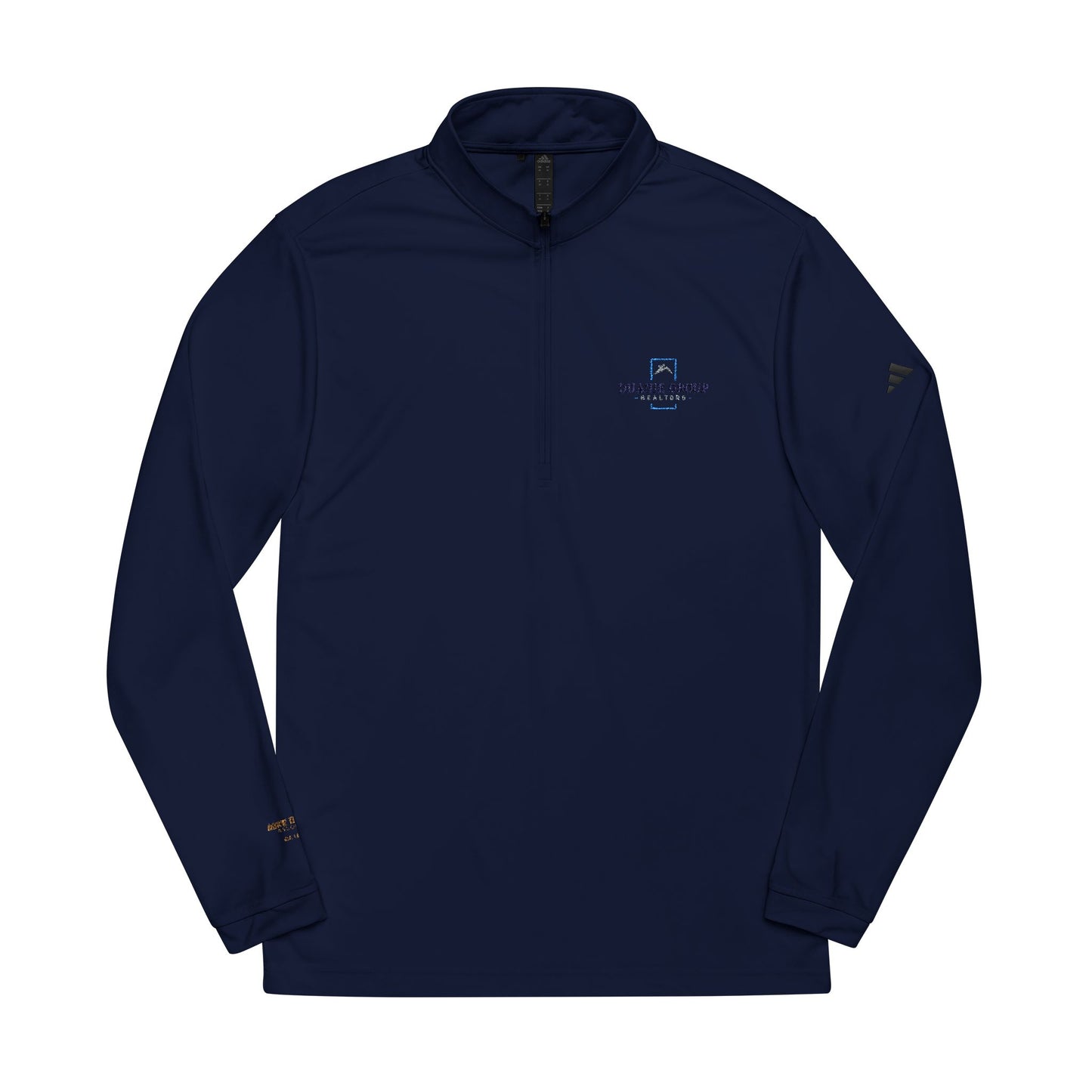 Custom Embroidered adidas® Quarter-Zip Pullover with Team Logos - Dhanie Group
