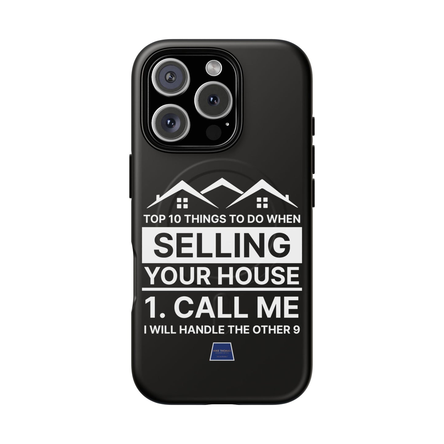 Professional Magnetic Case with Slogan Top 10 Things to Do When Selling