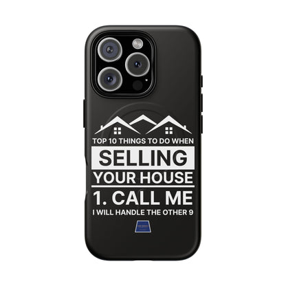 Professional Magnetic Case with Slogan Top 10 Things to Do When Selling
