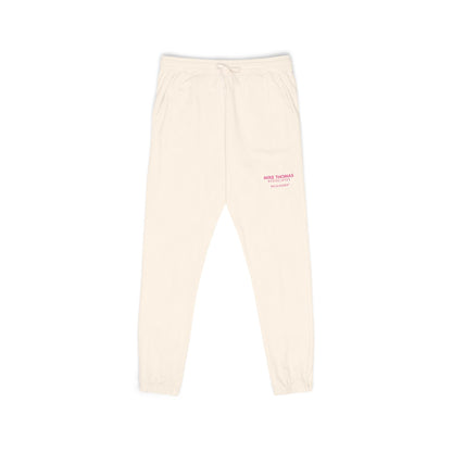 Cozy Women Garment-Dyed Sweatpants – Mike Thomas Pink Logo