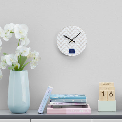 Stylish Acrylic Wall Clock, Modern Home Decor, Minimalist Wall Art, Unique Gift for Housewarming, Elegant Timepiece
