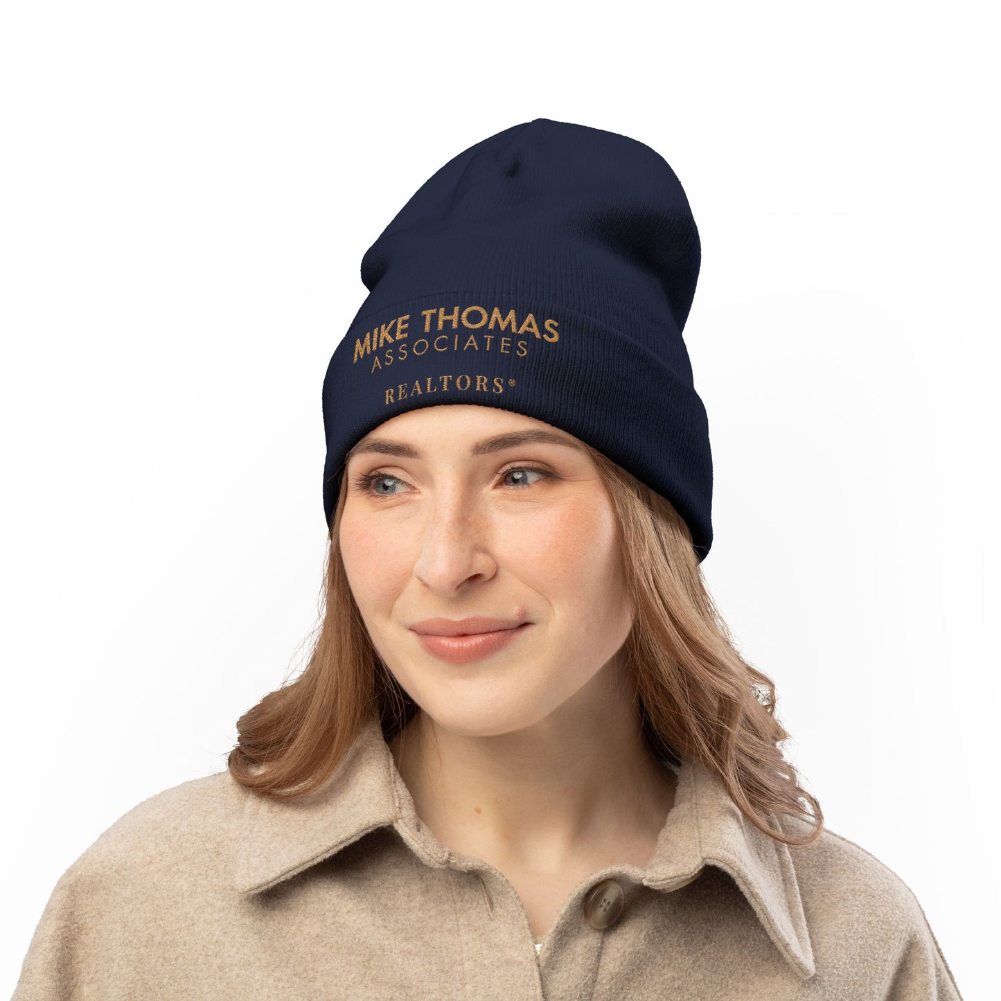 Cozy Unisex Embroidered Beanie for Winter