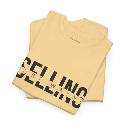Unisex Heavy Cotton Tee - Selling Fort Wayne Design - Indiana Home Match