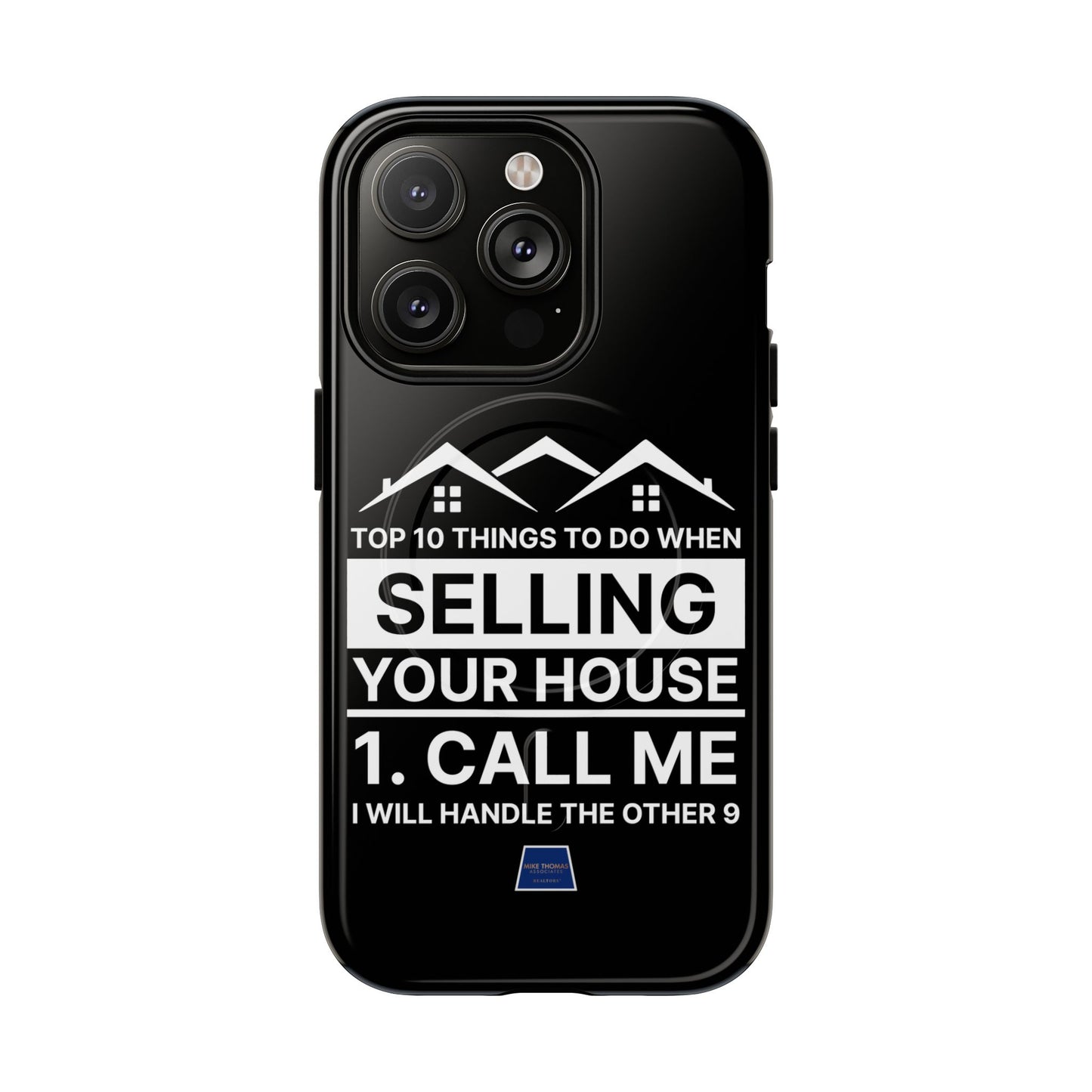 Professional Magnetic Case with Slogan Top 10 Things to Do When Selling