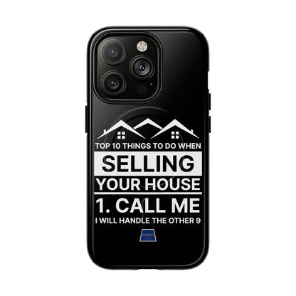 Professional Magnetic Case with Slogan Top 10 Things to Do When Selling