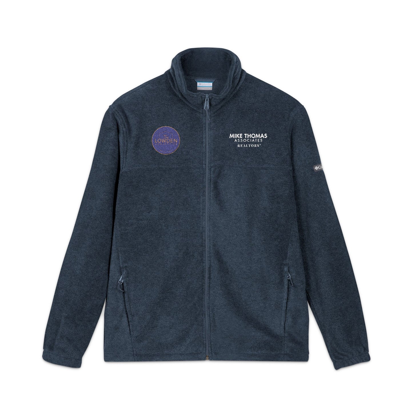 Columbia Cozy Unisex Fleece Jacket | Custom Embroidered | Perfect for Outdoor Activities, Winter Wear, Travel Gear - Lowden