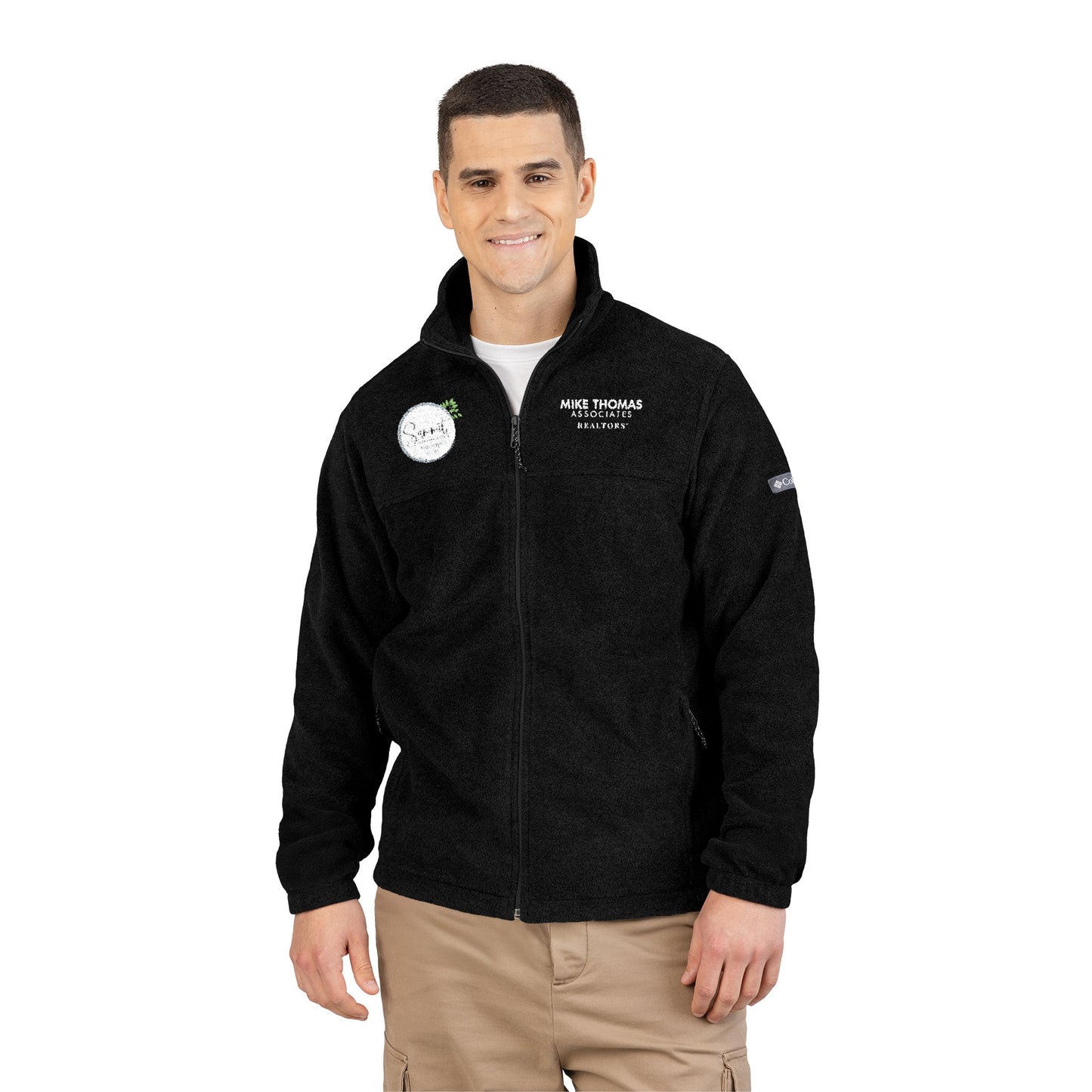 Columbia Cozy Unisex Fleece Jacket | Custom Embroidered | Perfect for Outdoor Activities, Winter Wear, Travel Gear - Summit Property Group