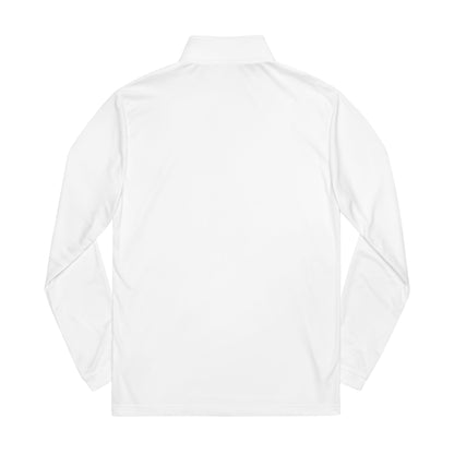 Custom Embroidered adidas® Quarter-Zip Pullover with Team Logos - Platinum Partners