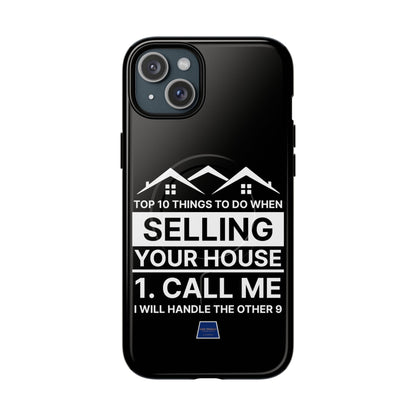 Professional Magnetic Case with Slogan Top 10 Things to Do When Selling