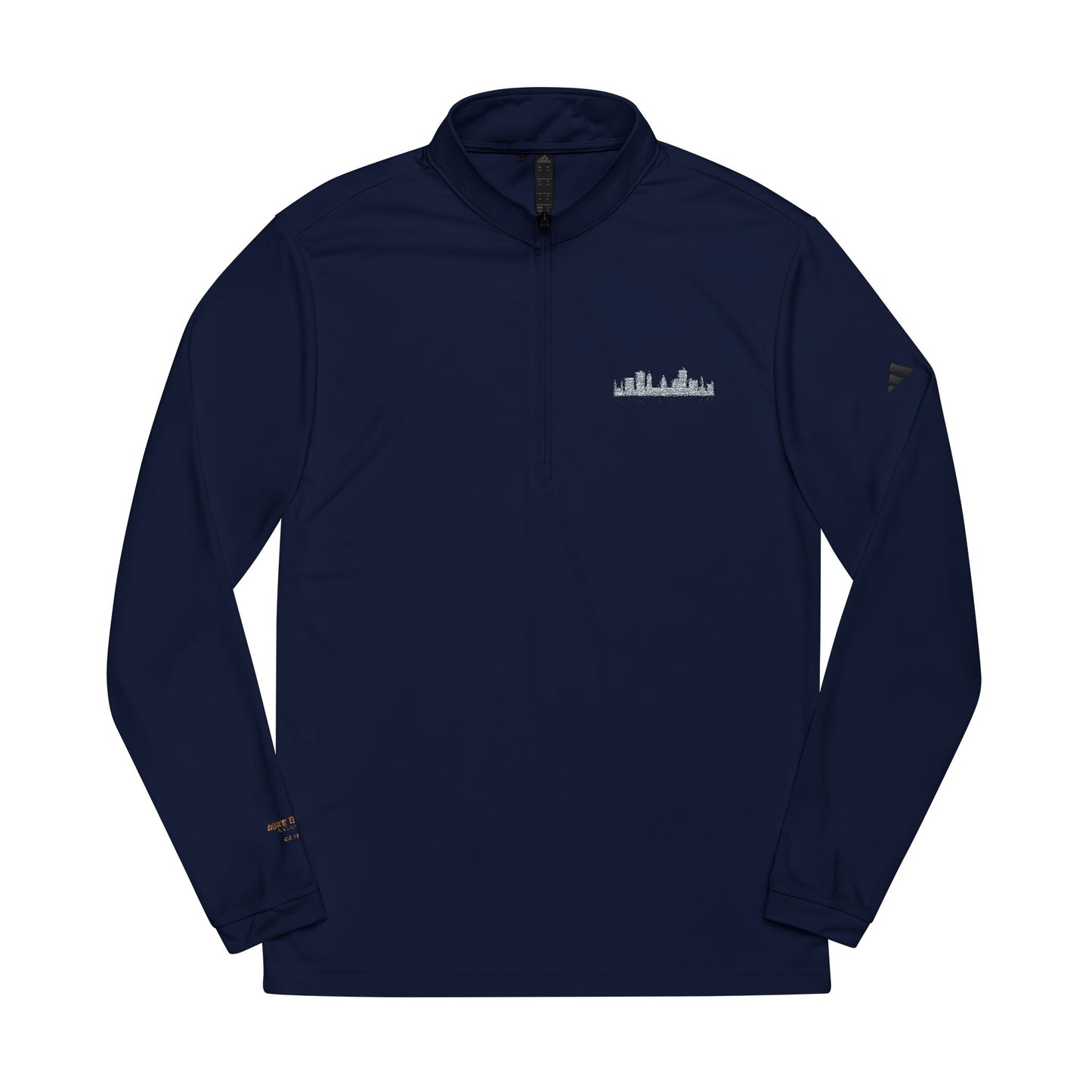 Custom Embroidered adidas® Quarter-Zip Pullover with Team Logos - Summit City Team