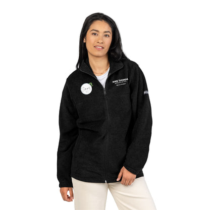 Columbia Cozy Unisex Fleece Jacket | Custom Embroidered | Perfect for Outdoor Activities, Winter Wear, Travel Gear - Summit Property Group