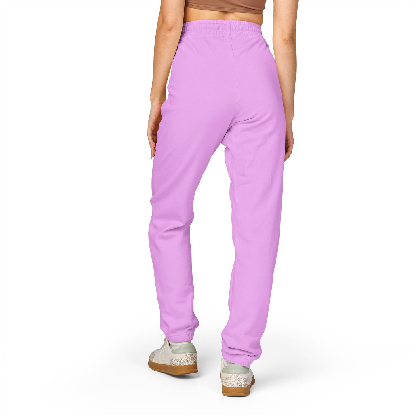 Cozy Women Garment-Dyed Sweatpants – Mike Thomas Pink Logo