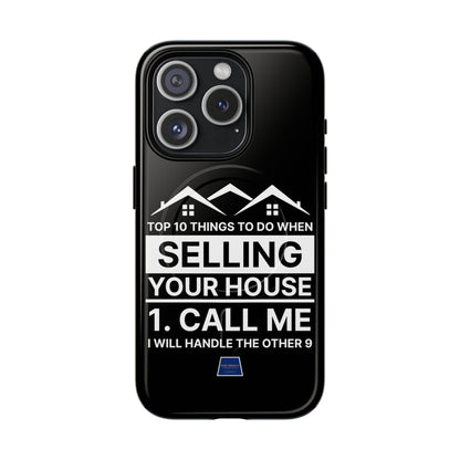 Professional Magnetic Case with Slogan Top 10 Things to Do When Selling