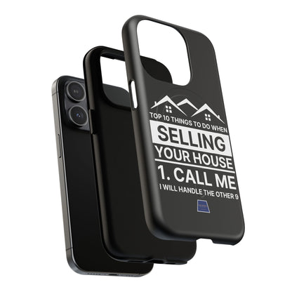 Professional Magnetic Case with Slogan Top 10 Things to Do When Selling