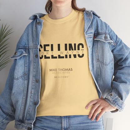 Unisex Heavy Cotton Tee - Selling Fort Wayne Design - Indiana Home Match