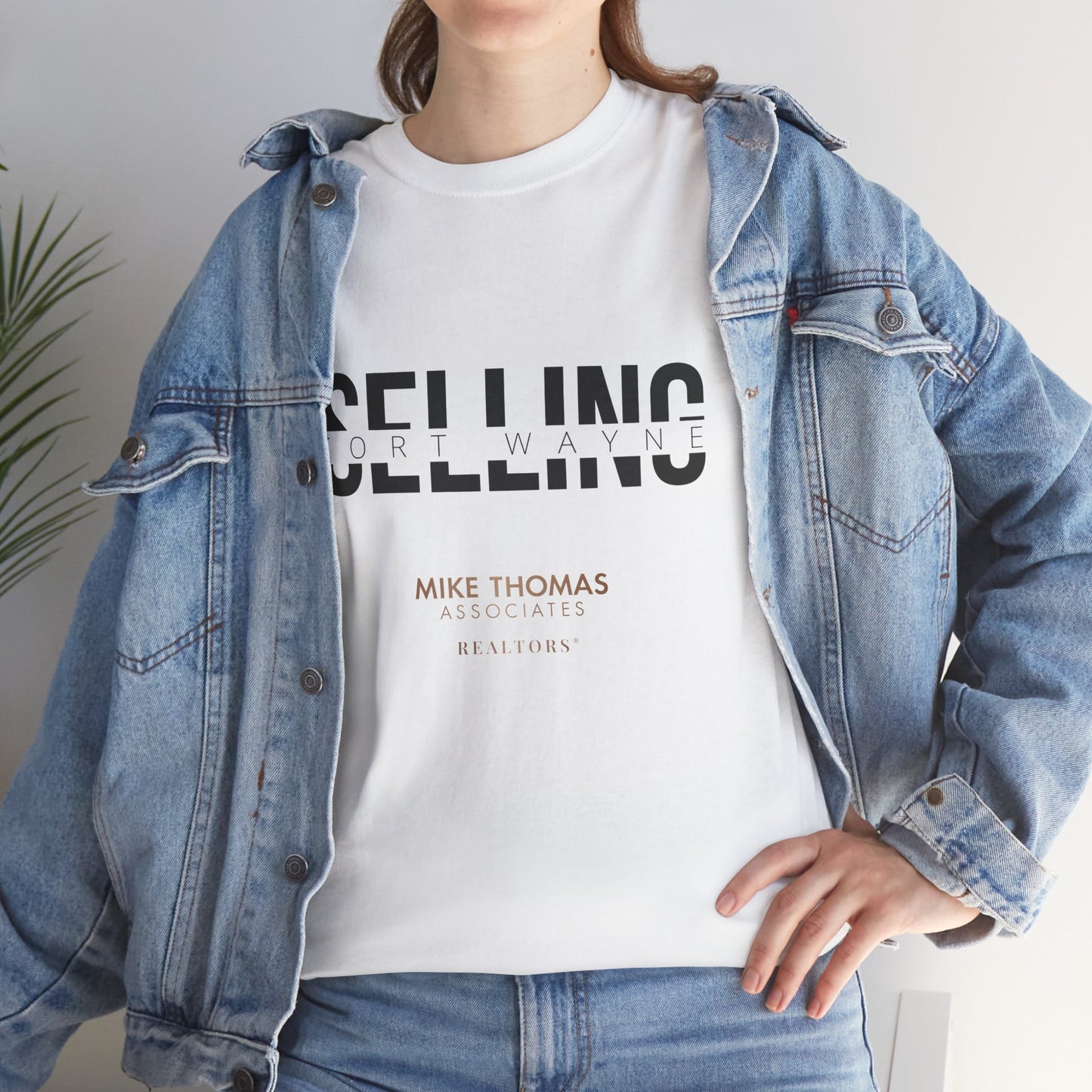 Unisex Heavy Cotton Tee - Selling Fort Wayne Design - Indiana Home Match
