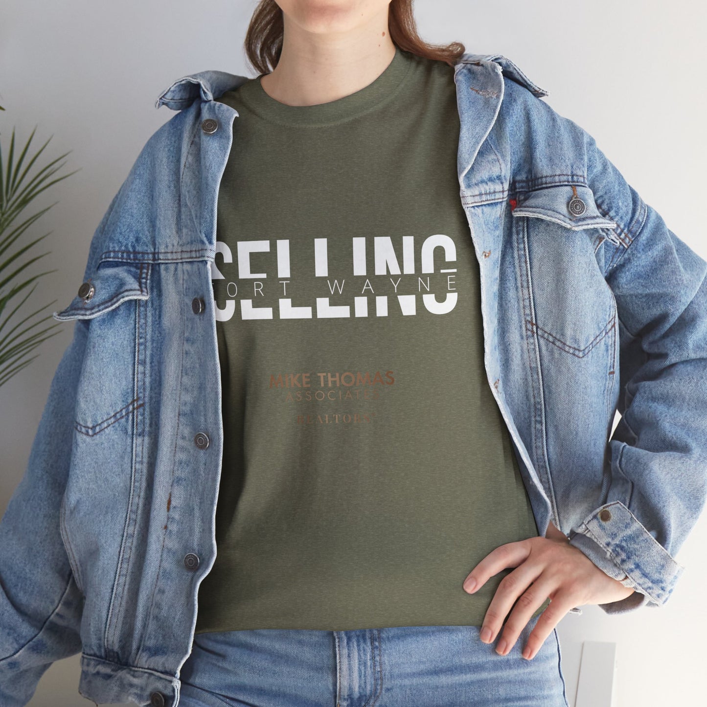 Unisex Heavy Cotton Tee - Selling Fort Wayne Design - Indiana Home Match