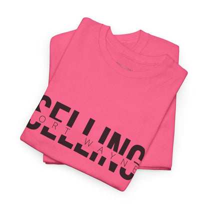 Unisex Heavy Cotton Tee - Selling Fort Wayne Design - Indiana Home Match