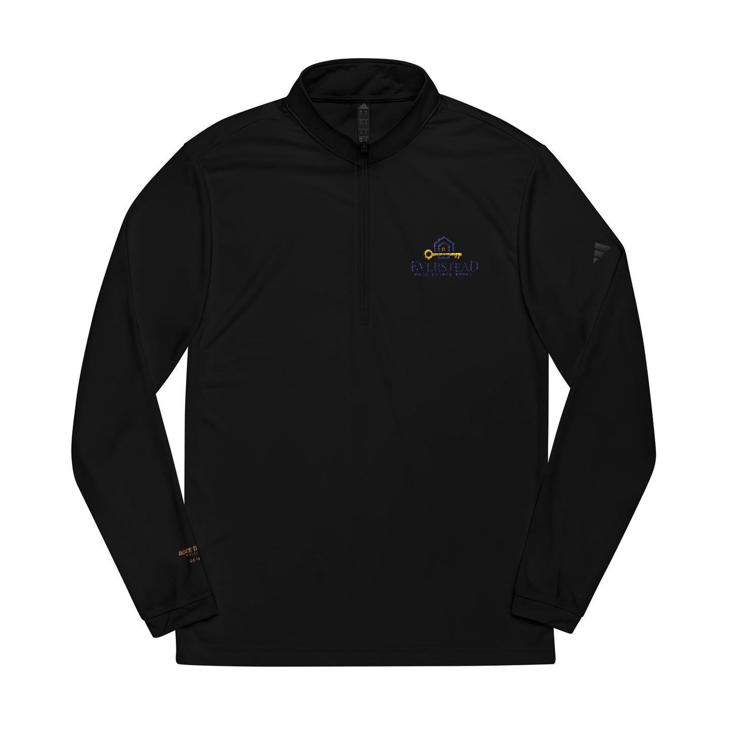 Custom Embroidered adidas® Quarter-Zip Pullover with Team Logos - Everstead
