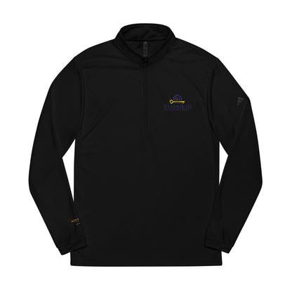 Custom Embroidered adidas® Quarter-Zip Pullover with Team Logos - Everstead