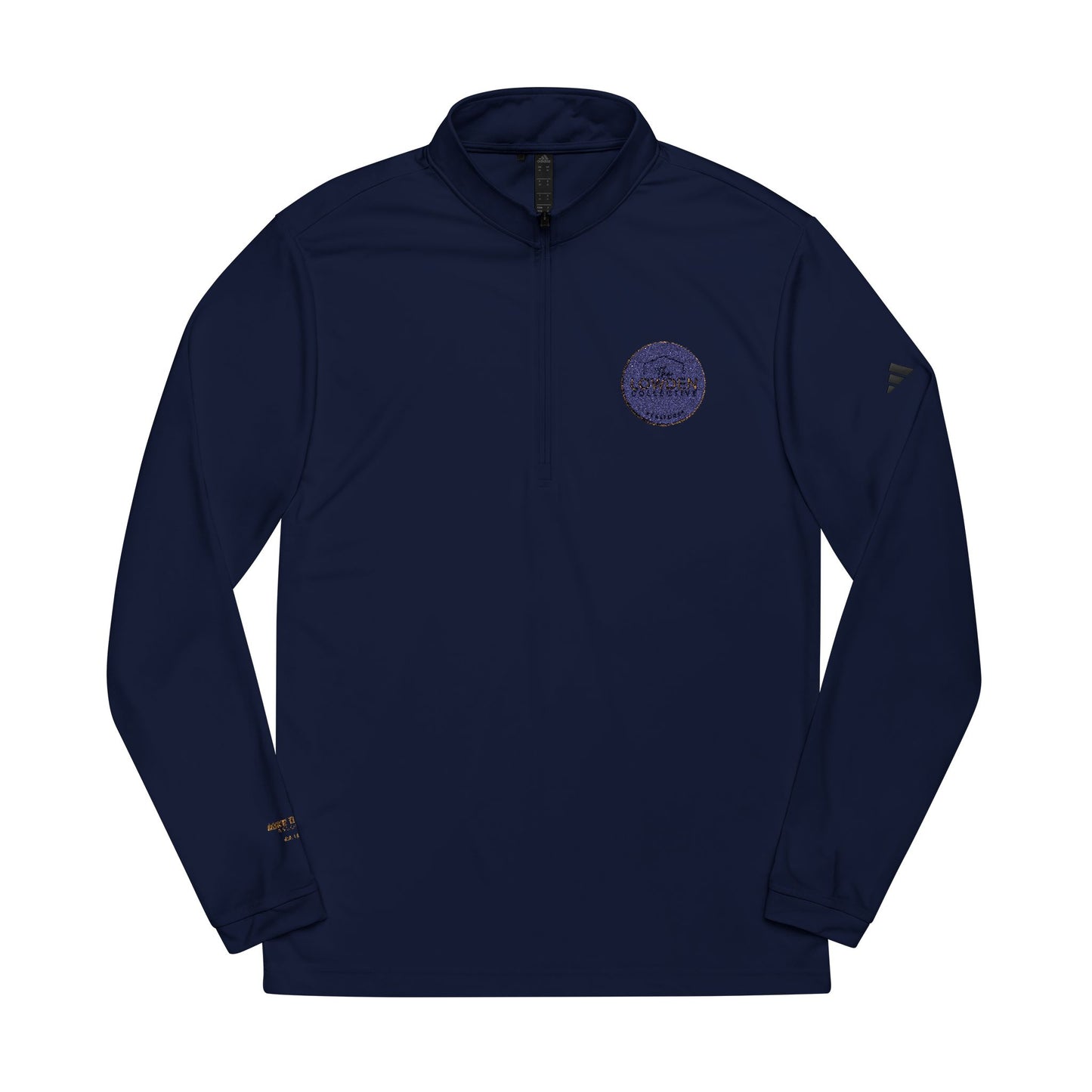 Custom Embroidered adidas® Quarter-Zip Pullover with Team Logos - The Lowden Collective