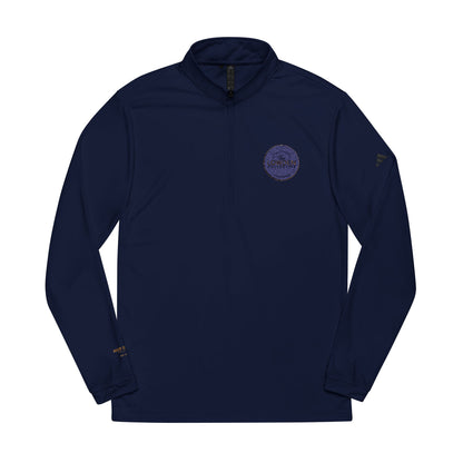 Custom Embroidered adidas® Quarter-Zip Pullover with Team Logos - The Lowden Collective