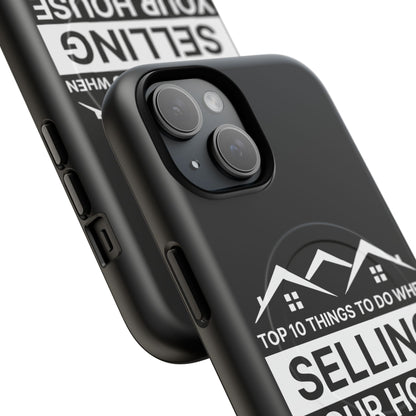 Professional Magnetic Case with Slogan Top 10 Things to Do When Selling