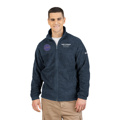 Columbia Cozy Unisex Fleece Jacket | Custom Embroidered | Perfect for Outdoor Activities, Winter Wear, Travel Gear - Lowden