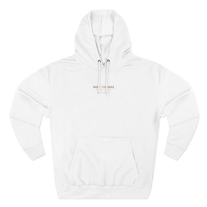 Unisex Cozy Minimalist Hoodie with multiple colors and Mike Thomas logo