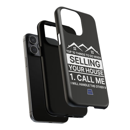 Professional Magnetic Case with Slogan Top 10 Things to Do When Selling