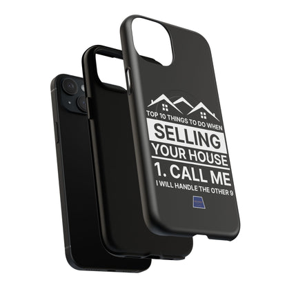 Professional Magnetic Case with Slogan Top 10 Things to Do When Selling