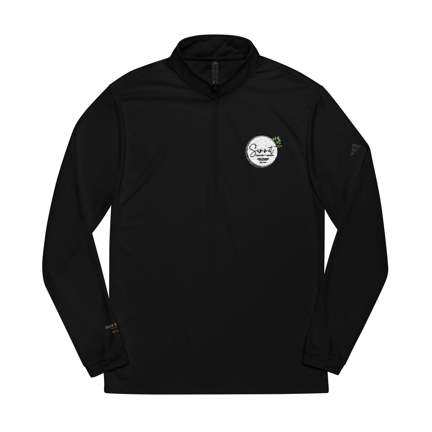 Custom Embroidered adidas® Quarter-Zip Pullover with Team Logos - Summit Property Group
