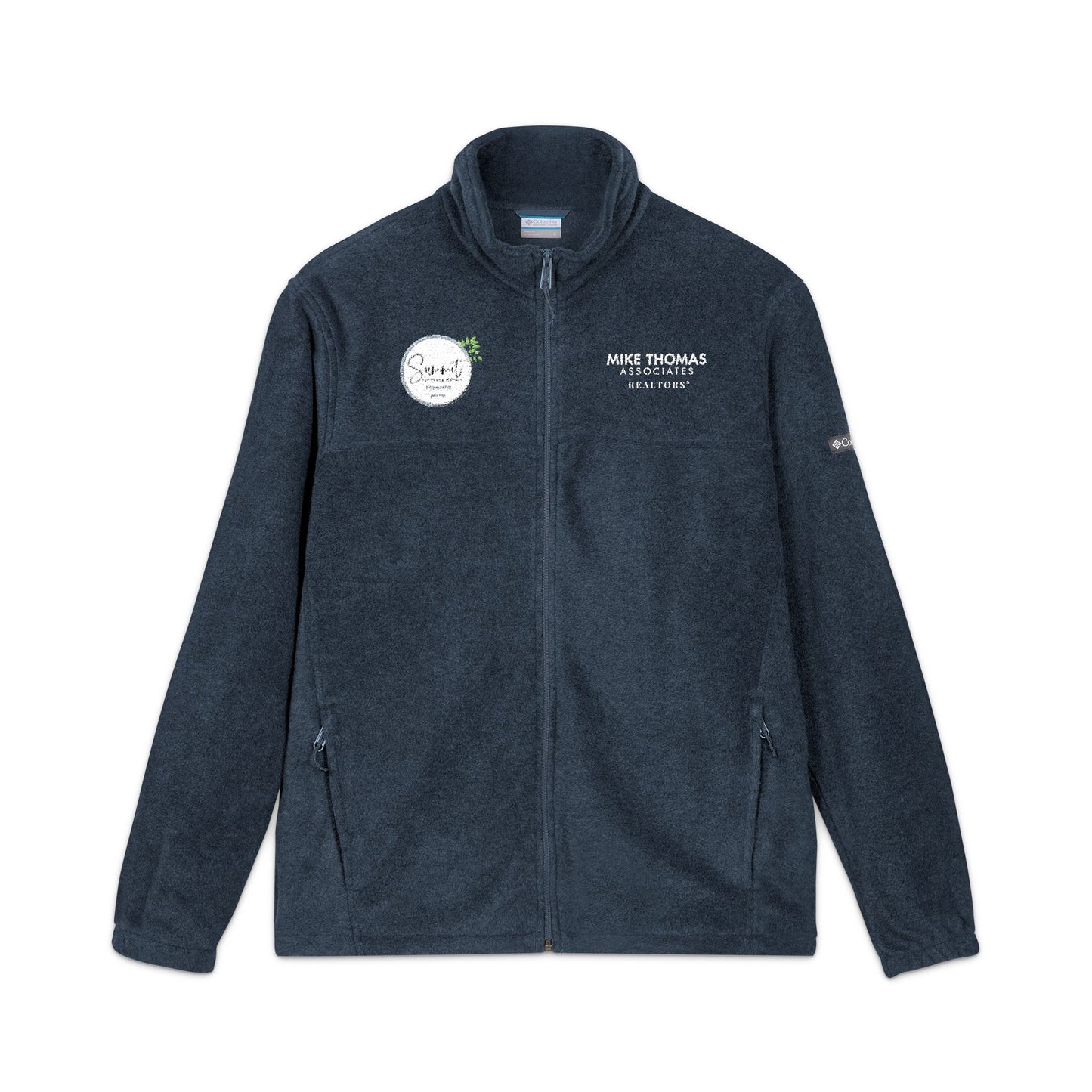 Columbia Cozy Unisex Fleece Jacket | Custom Embroidered | Perfect for Outdoor Activities, Winter Wear, Travel Gear - Summit Property Group