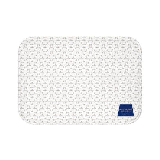 Elegant Geometric Bath Mat for Luxe Bathrooms, Chic Home Decor, Stylish Gift for Housewarming, Modern Geometry, Soft Bath Rug
