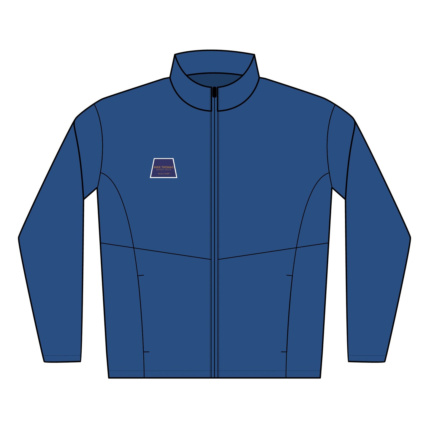 Men's Soft Shell Jacket - MTA Trapezoid alternate color