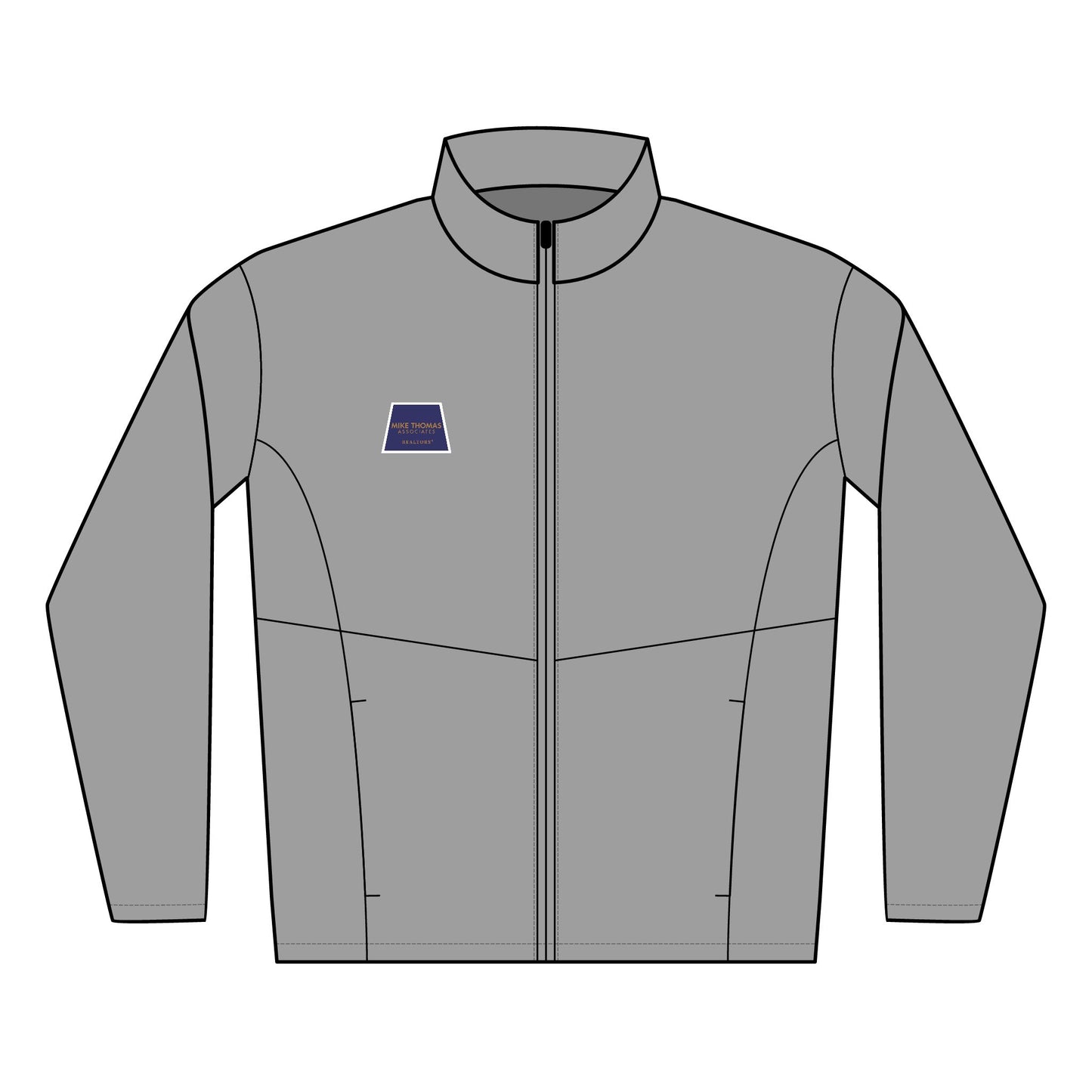 Men's Soft Shell Jacket - MTA Trapezoid alternate color