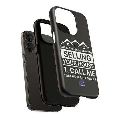 Professional Magnetic Case with Slogan Top 10 Things to Do When Selling