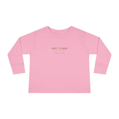 Toddler Long Sleeve Tee, Soft Cotton Tee, Playful Outfit, Kids Casual Wear, Gift for Toddlers, Toddler Fashion
