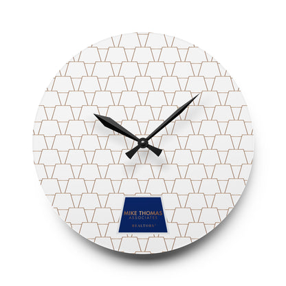 Stylish Acrylic Wall Clock, Modern Home Decor, Minimalist Wall Art, Unique Gift for Housewarming, Elegant Timepiece