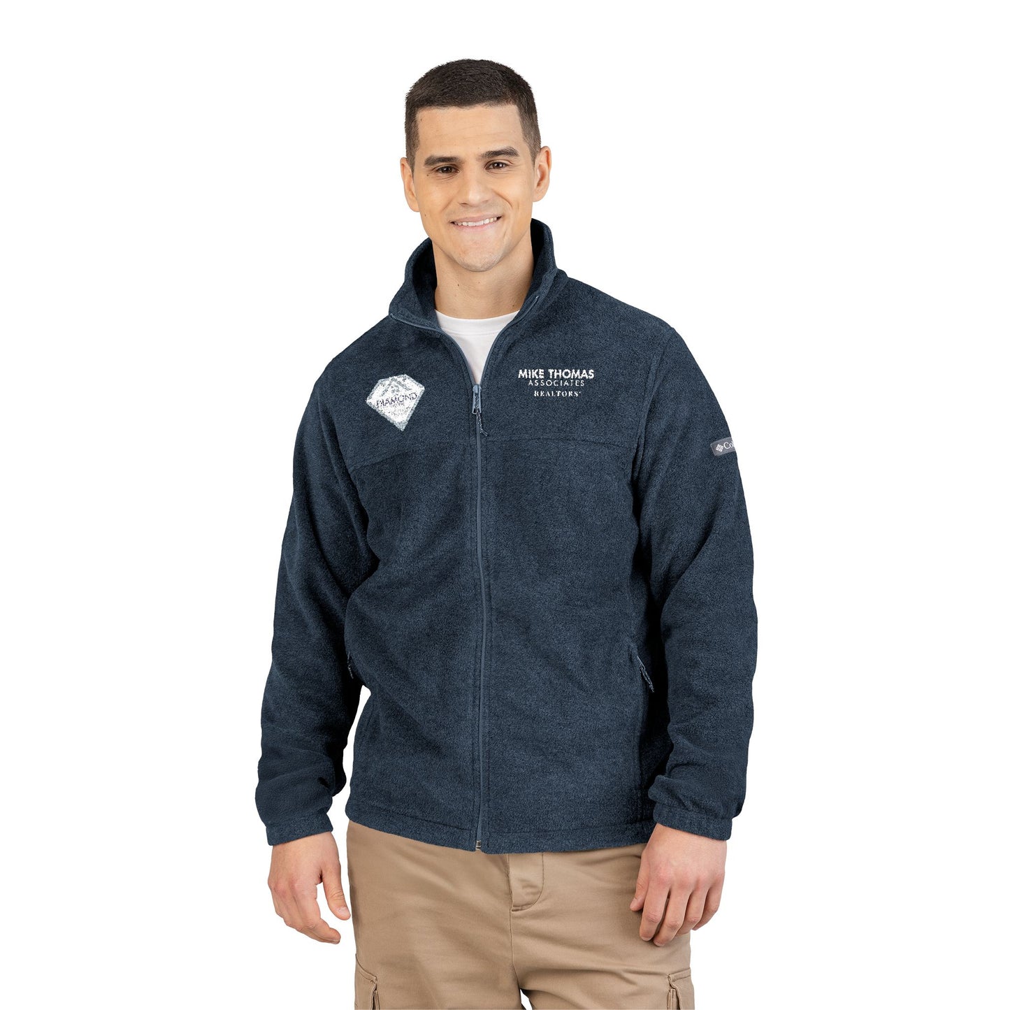 Columbia Cozy Unisex Fleece Jacket | Custom Embroidered | Perfect for Outdoor Activities, Winter Wear, Travel Gear - Diamond Group