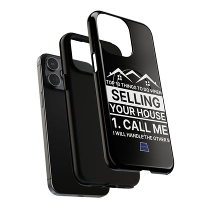 Professional Magnetic Case with Slogan Top 10 Things to Do When Selling
